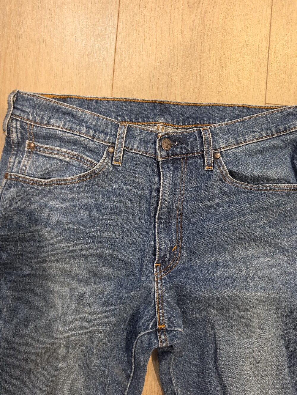 Levi's 537 Men's Jeans 34x30 Bootcut Medium Wash Denim Y2K - Picture 3 of 7